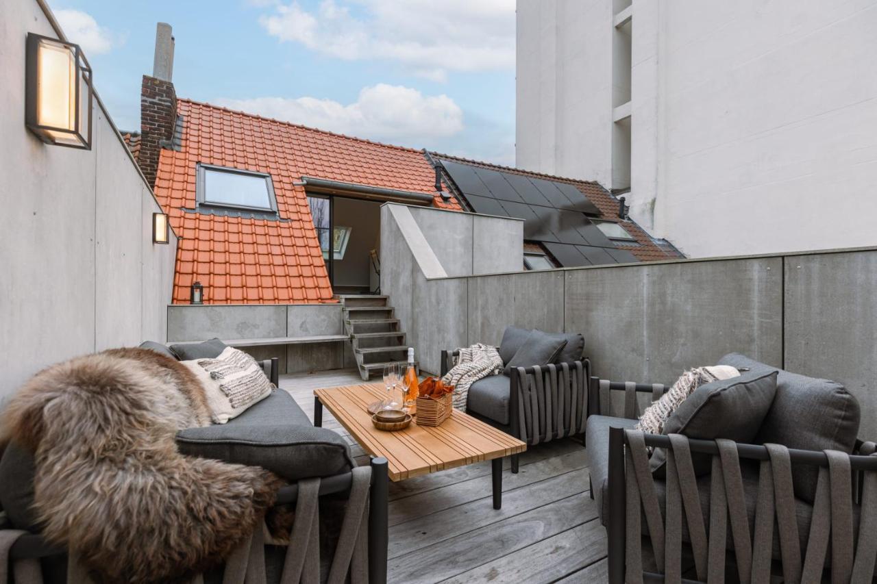 Beautiful Luxurious Mansion With Several Terraces Kortrijk Eksteriør bilde