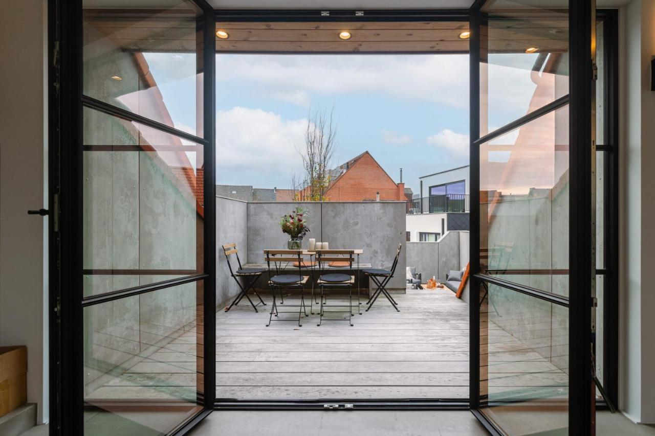 Beautiful Luxurious Mansion With Several Terraces Kortrijk Eksteriør bilde
