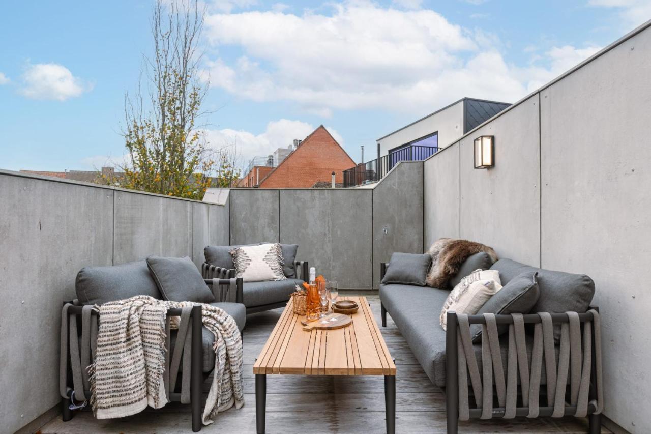 Beautiful Luxurious Mansion With Several Terraces Kortrijk Eksteriør bilde