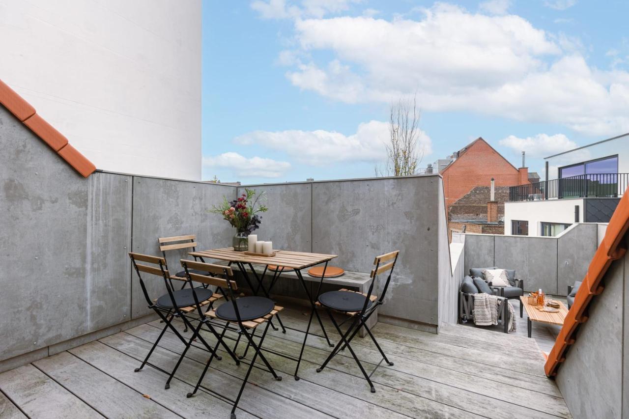 Beautiful Luxurious Mansion With Several Terraces Kortrijk Eksteriør bilde